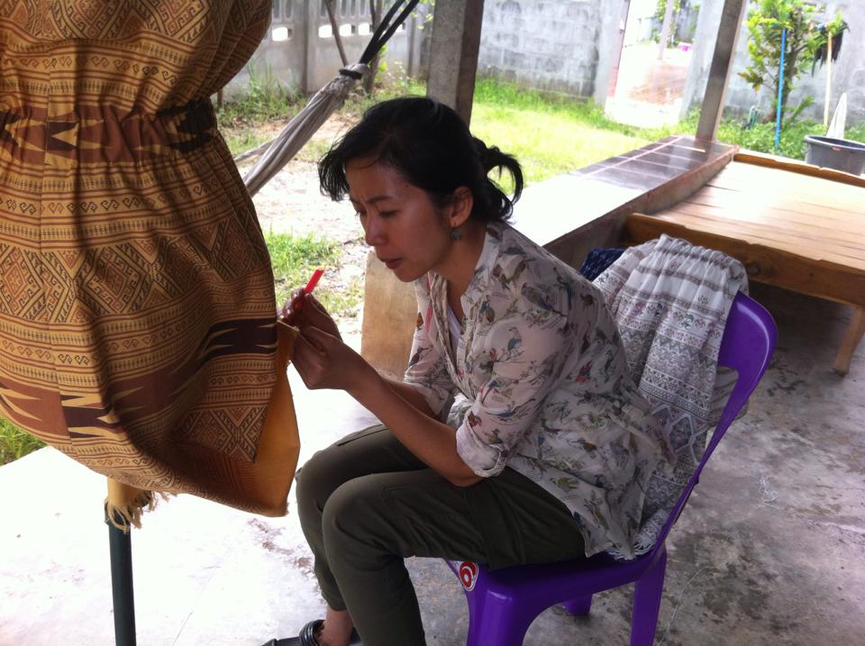Female Garment Worker in Thailand