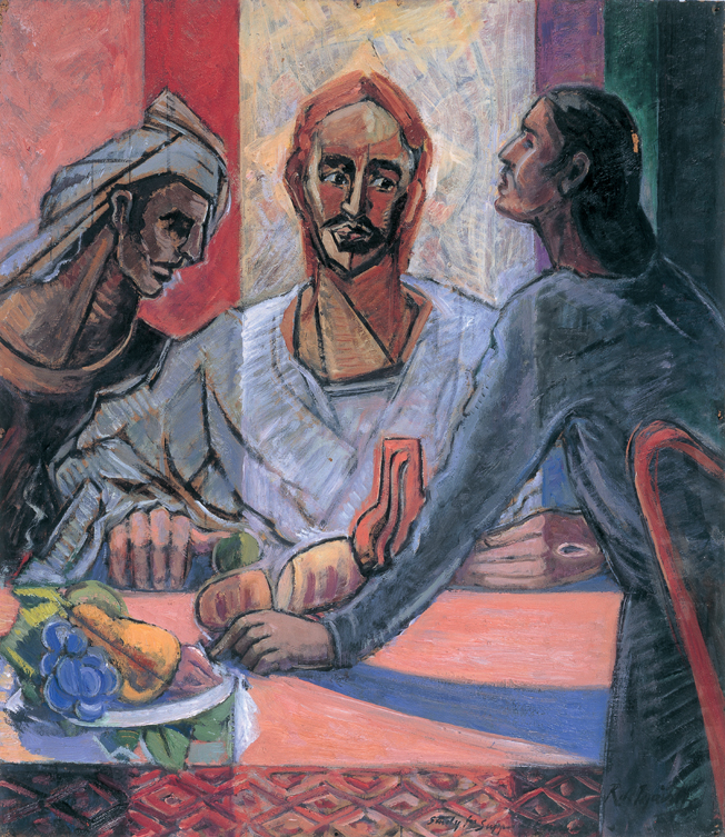 Supper at Emmaus - Roy de Maistre