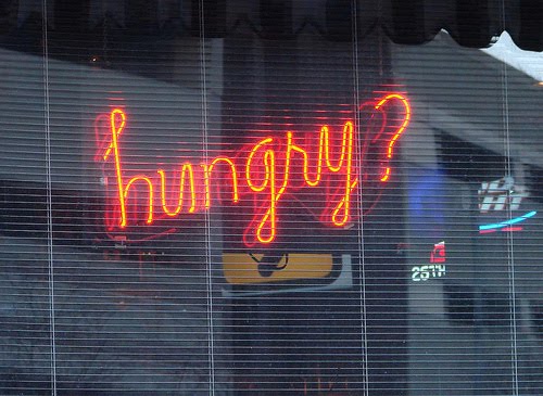 Hungry anyone? Hungry anyone?
