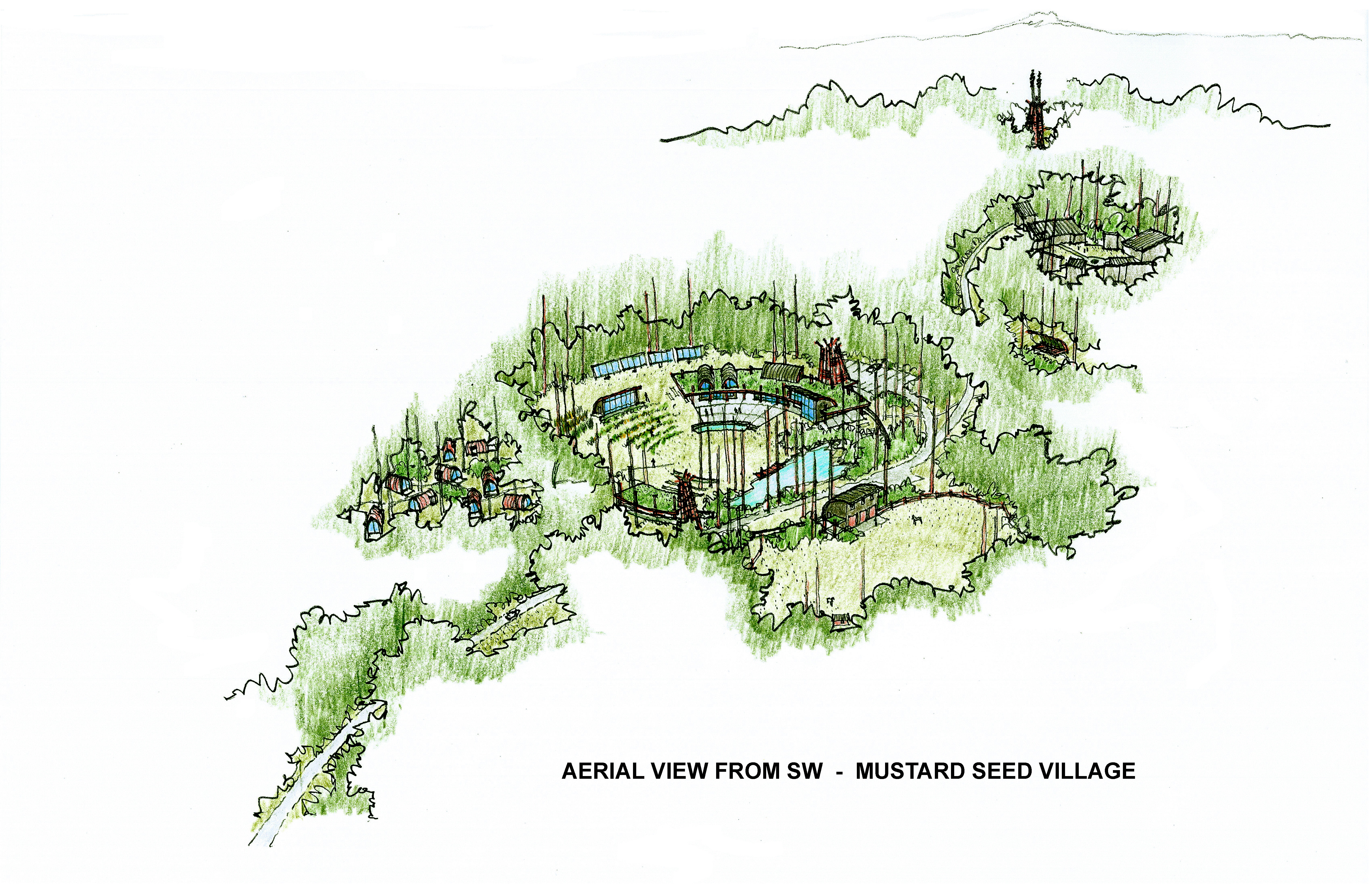 Future Mustard Seed Village Aerial View