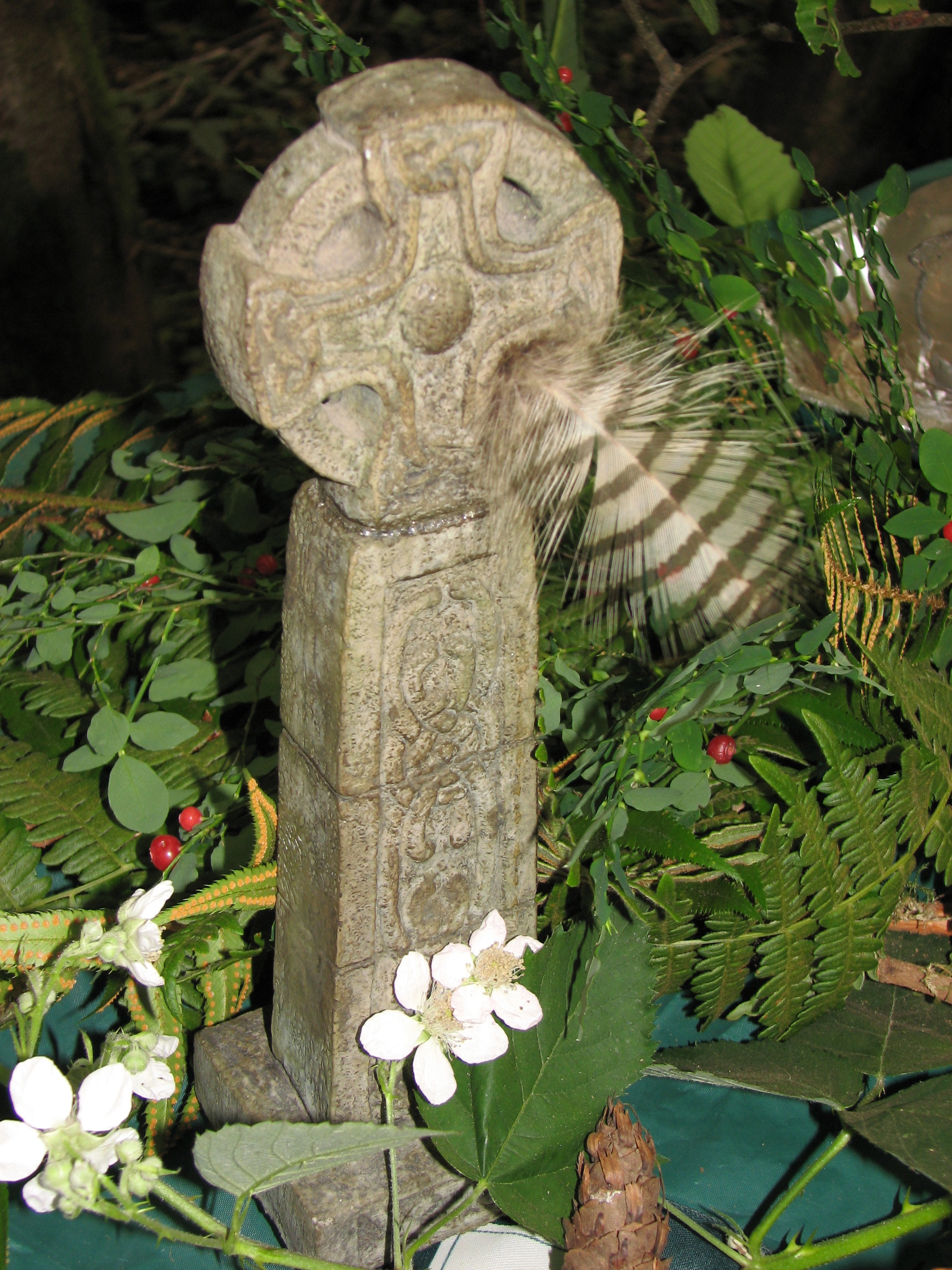 Celtic cross - photo by Andy Wade