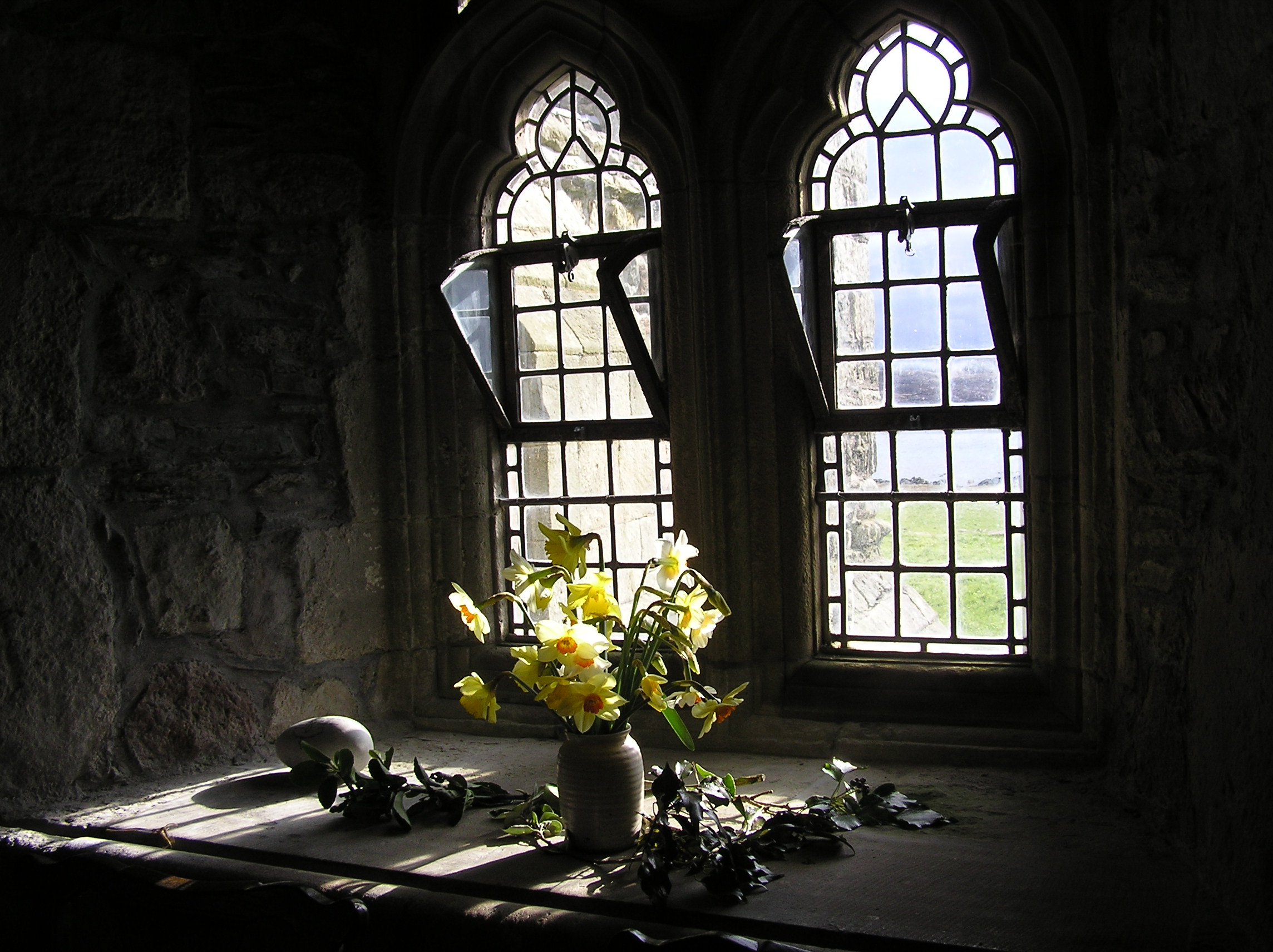 Iona Abbey Window