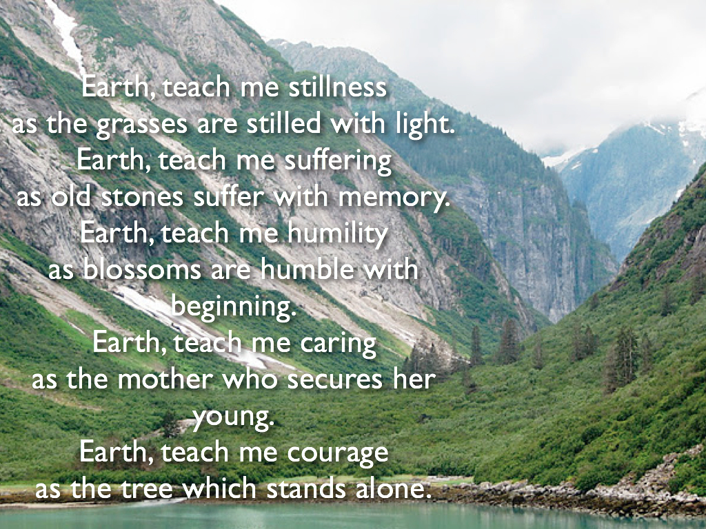 A Native American Prayer for Earth Day - Godspacelight