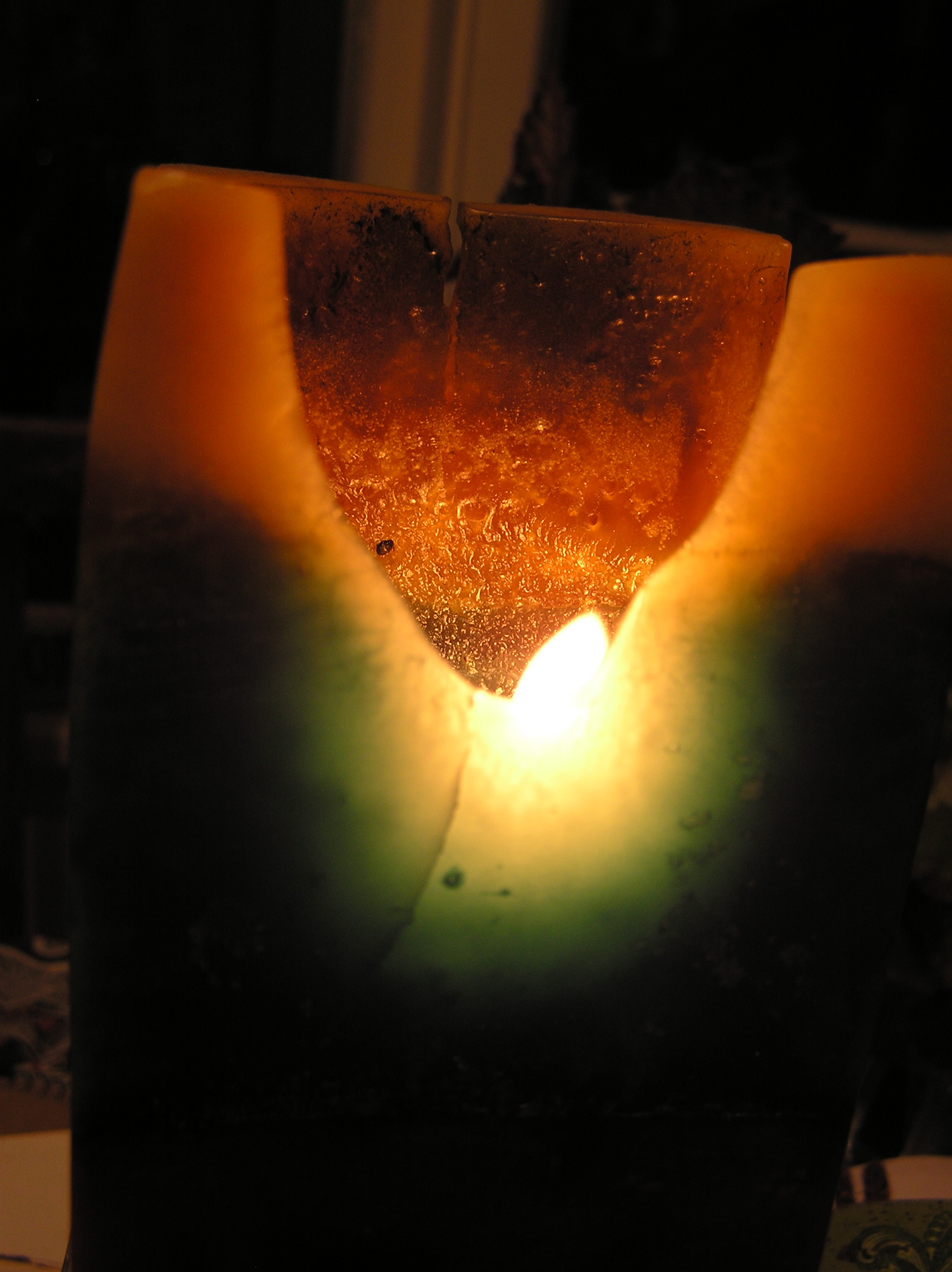 Large candle
