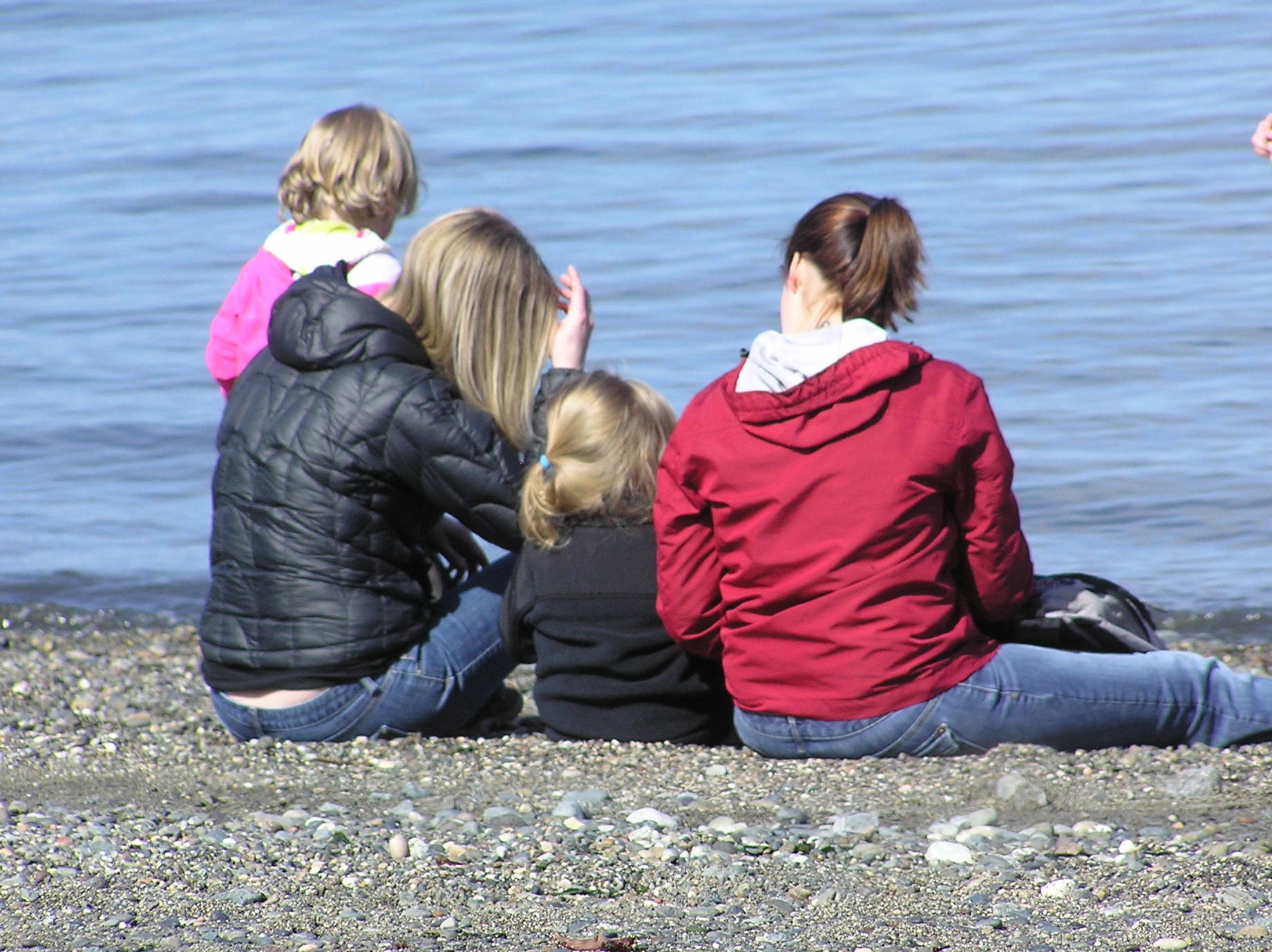 waiting on the beach 