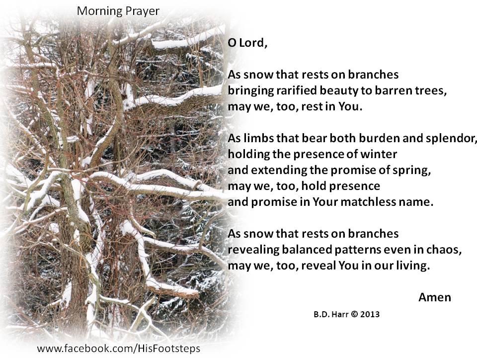 Morning Prayer - Bonnie Harr