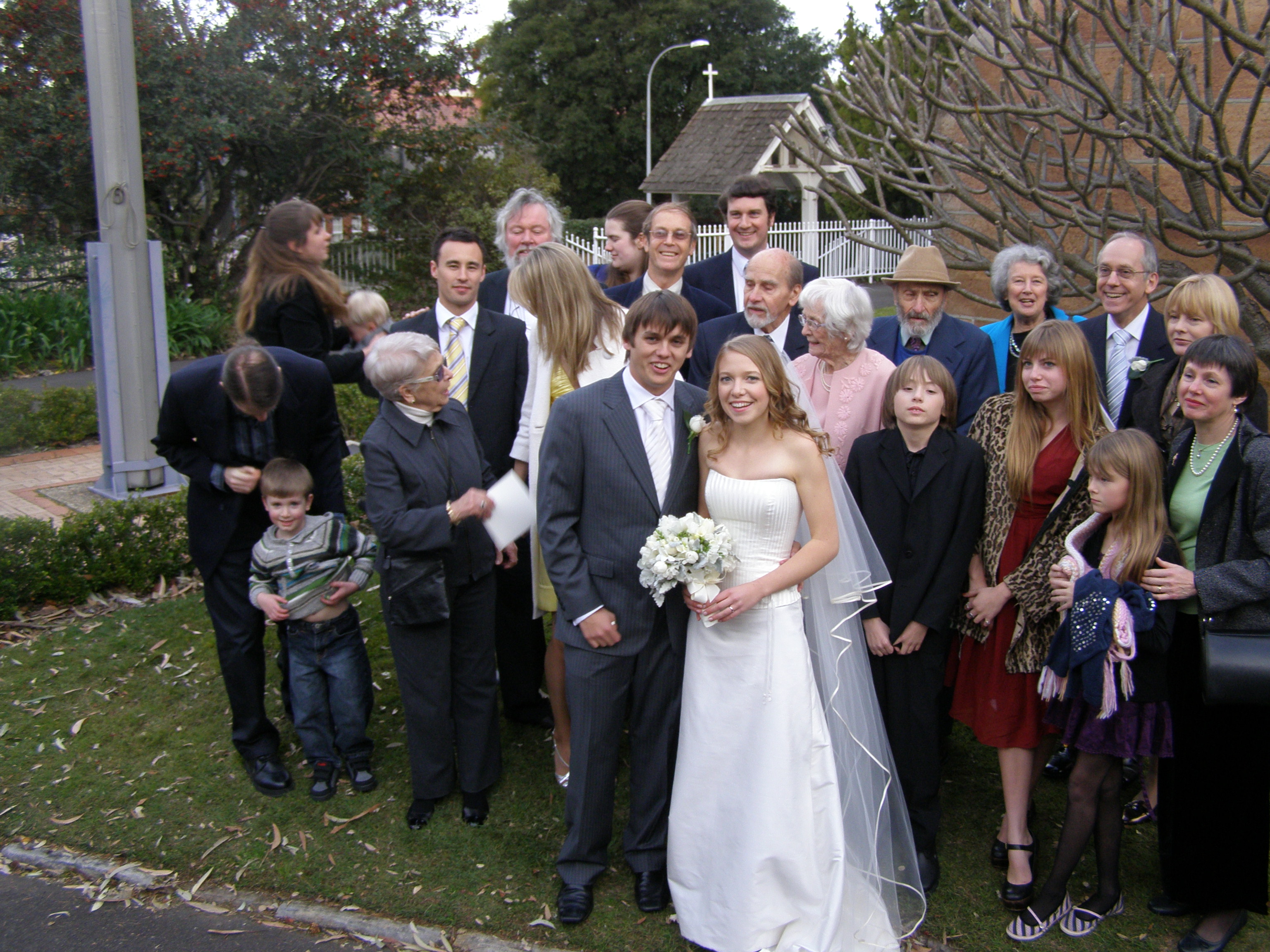 Aroney family wedding