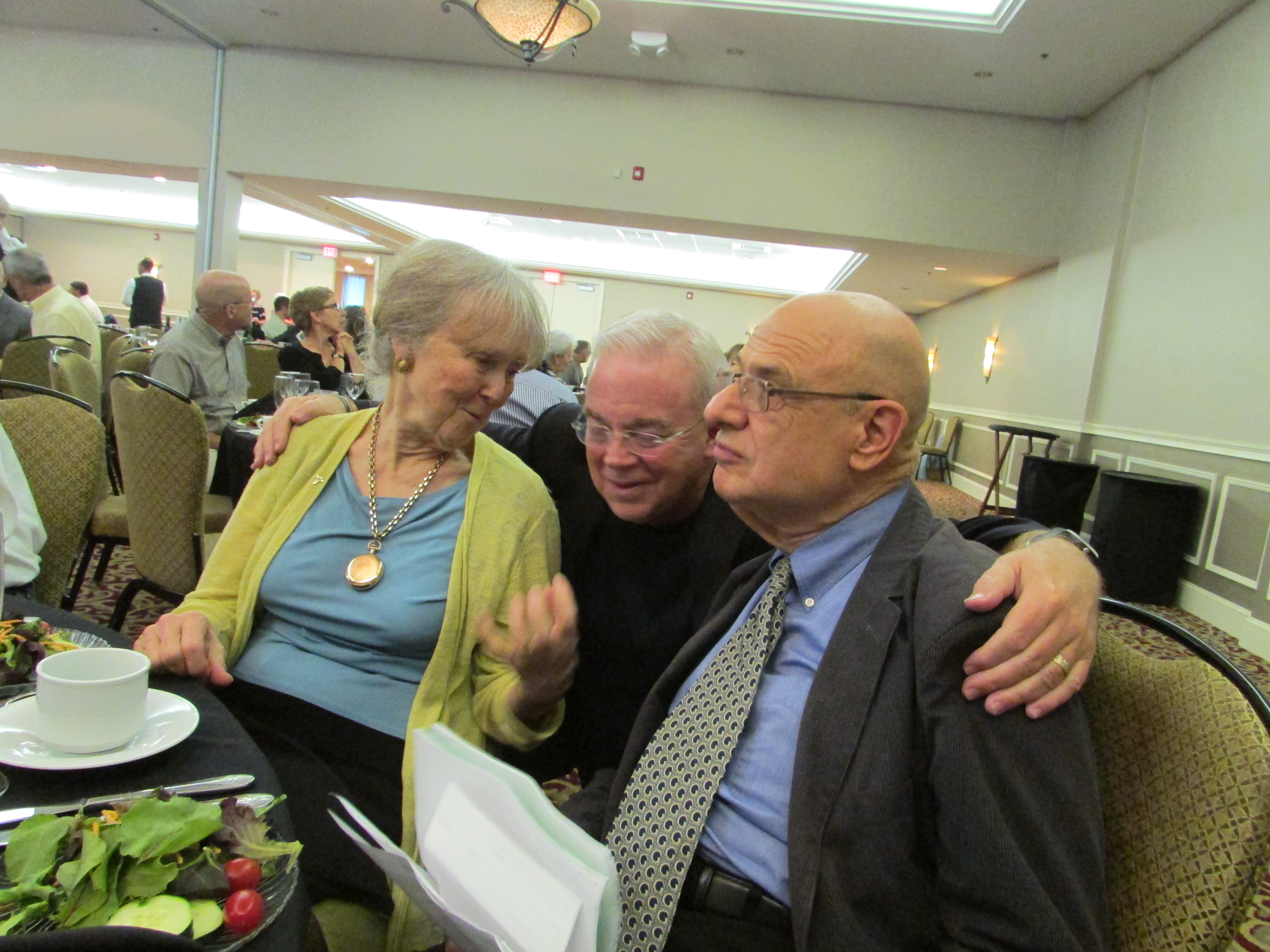 Peggy and Tony Campolo and Jim Wallis At Ron Sider Roast. 