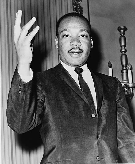 Martin Luther King via wikimedia commons