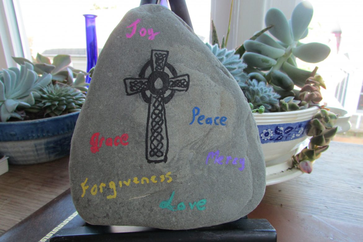 Celtic cross rock art 12F080D9 4A53 43BF 99D9 67A693D2E774