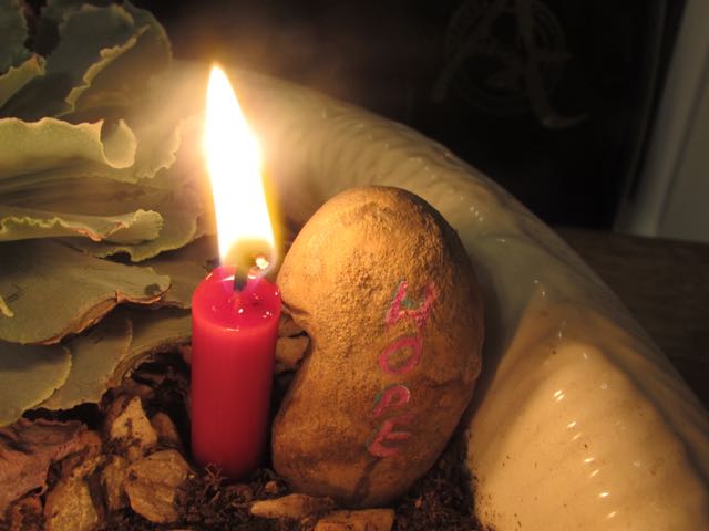 Hope candle