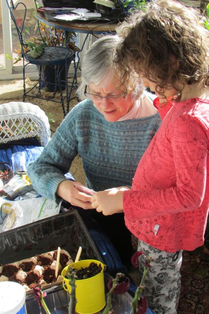 gardening with kids