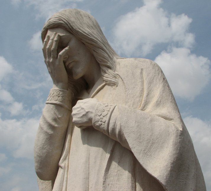 Jesus wept - Oklahoma museum