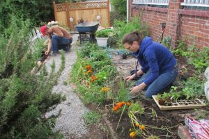 garden day at the Mustard Seed House