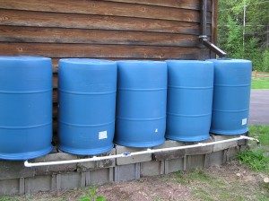 Five barrel rain system