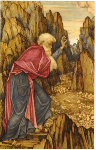John Roddam Spencer Stanhope (1829-1908)- The vision of Ezekiel – Valley of the Dry Bones” by Will. Used with permission. 