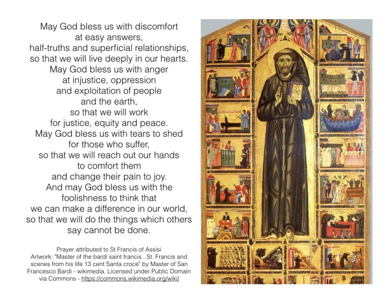 St Francis & Blessing the Animals – Prayers, Litanies and Other Resources.  – Godspacelight