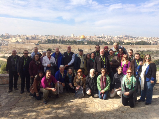 Our Pilgrim Group, January 2015 - At Dominus Flavit