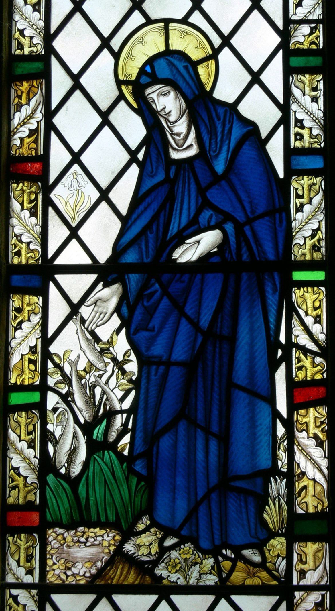 Saint Nons Chapel Fenster 3 St.Bride