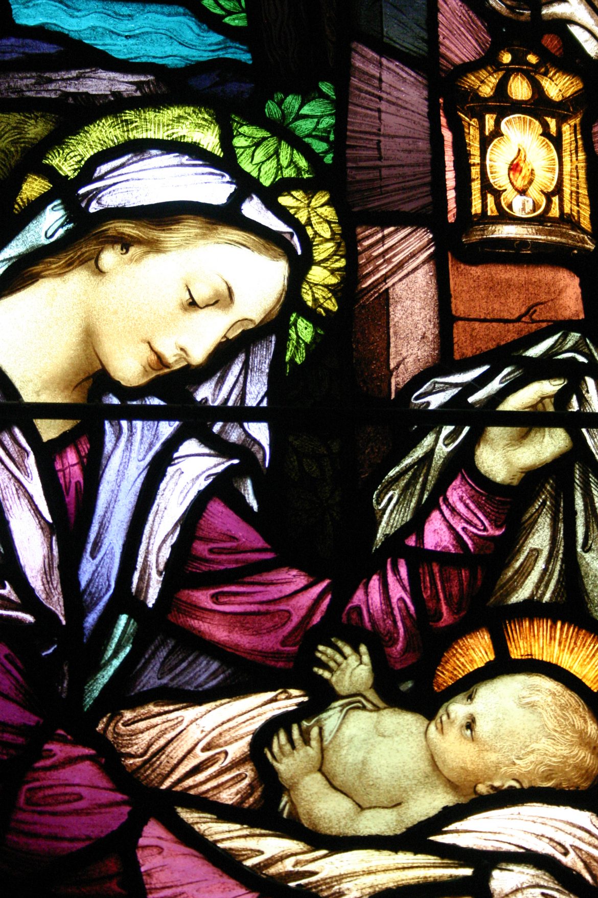 mary and baby jesus