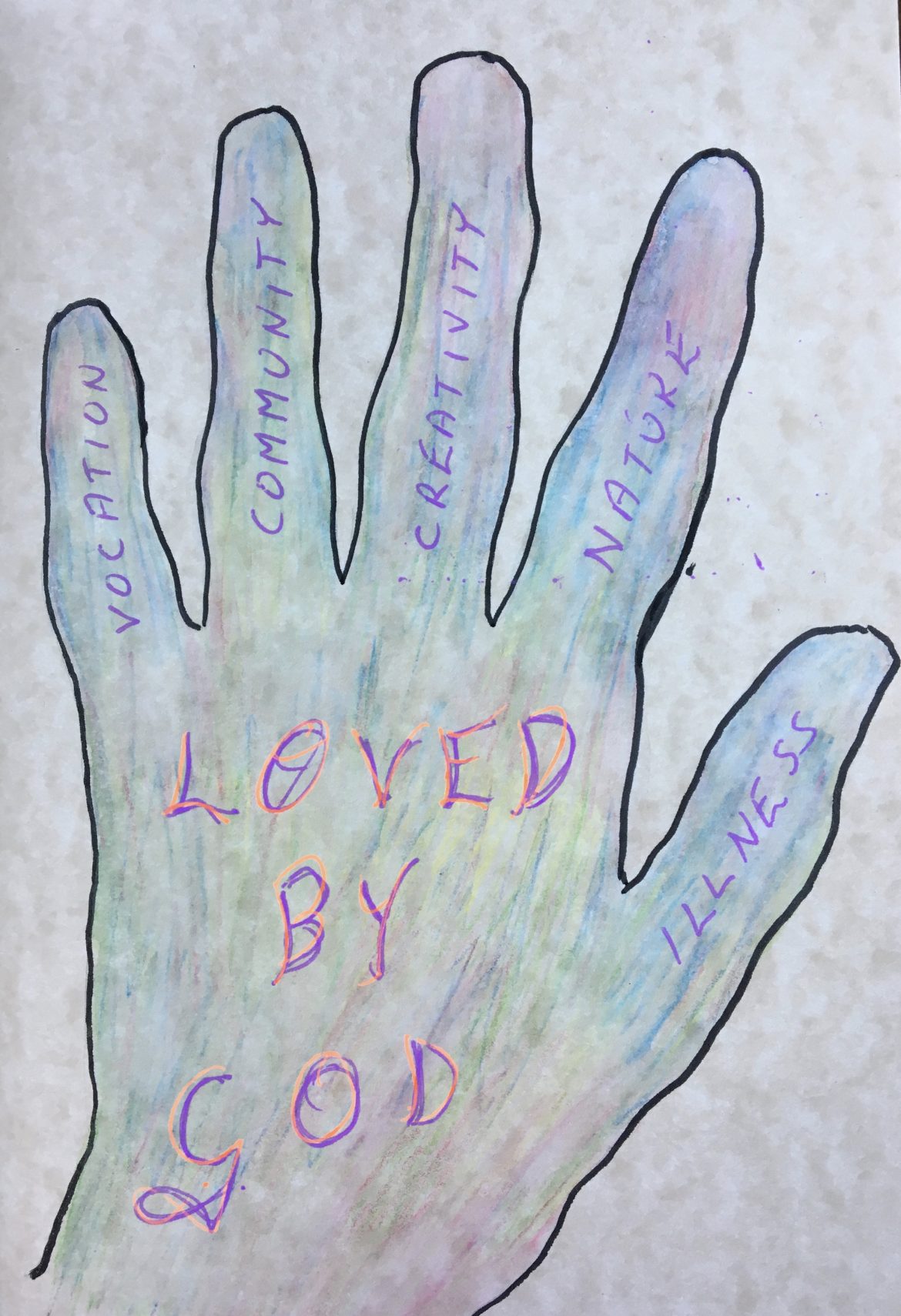 Handprint – loved by God