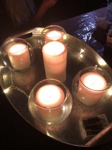 CANDLE tray