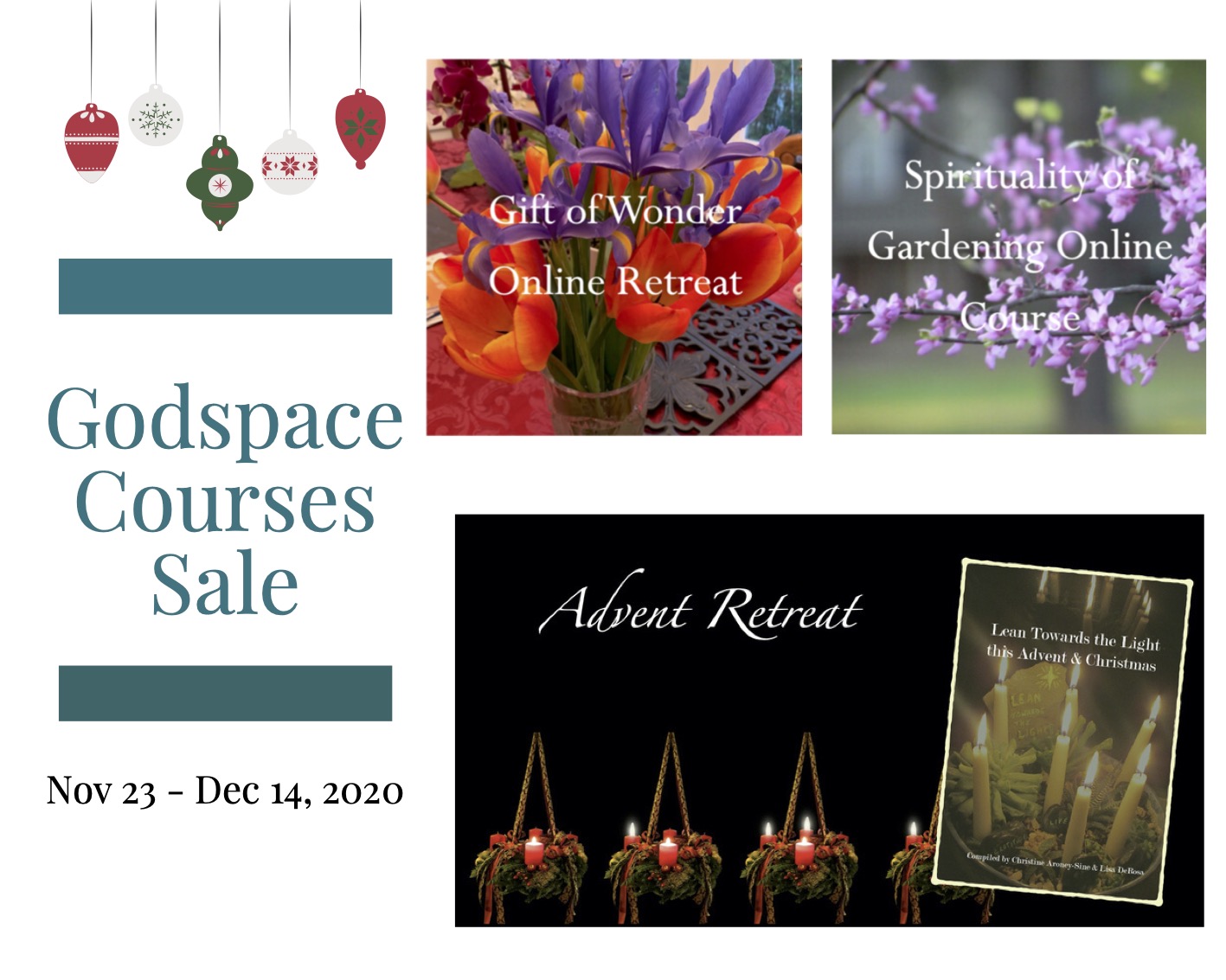 Godspace Courses on Sale now