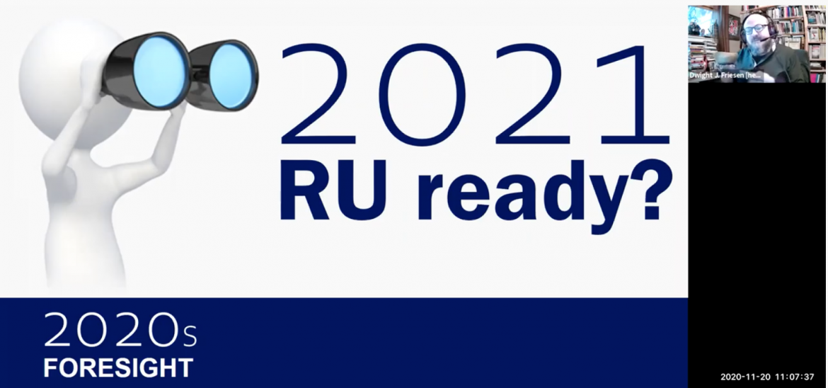 2021 RU ready? webinar