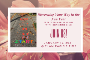 Discerning your way in the new year join us
