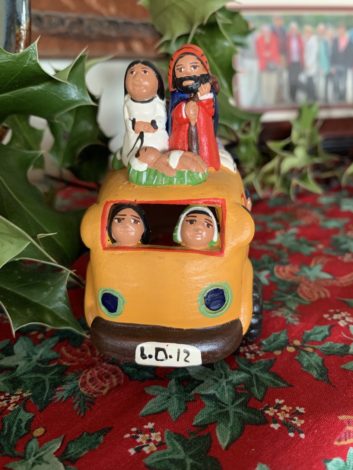 The Holy Family flees into Egypt