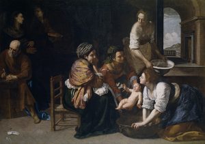 Nacimiento de San Juan Bautista Artemisia Gentileschi 1
