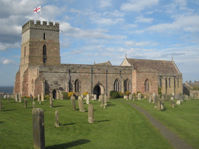 St Aidans Church Bambrugh Northumberland