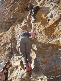 A perilous climb to Abuna 