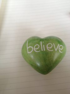 Believe Rock green